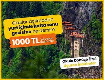 Yurt içi Uçuşlarda 1000 TL'ye Varan İndirim!