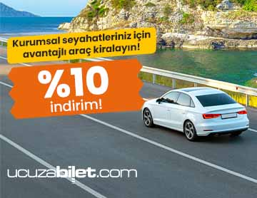 Araç Kiralamalarda %10 İndirim!