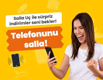 Salla Uç ile Sürpriz İndirimler!