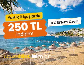 Yurt İçi Uçuşlarda 250 TL İndirim!