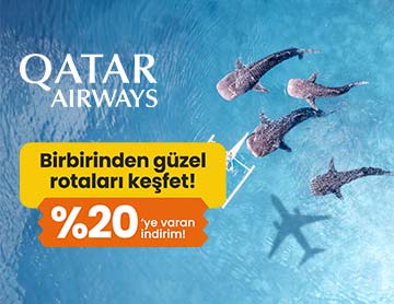 Qatar Airways ile %20'ye Varan İndirim!	
