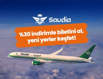 Saudia Airlines ile %30 İndirim Fırsatı!