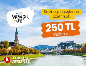 Salzburg Uçuşlarında 250 TL İndirim!