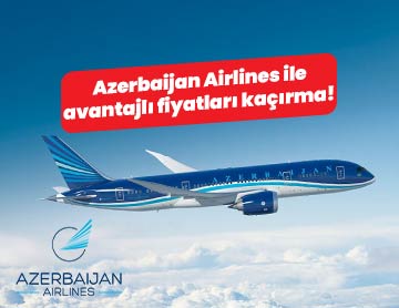 Azerbaijan Airlines ile 82 €'dan Başlayan Fiyatlar!