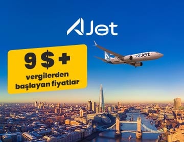 9 $ + Vergilerden Başlayan Fiyatlar!