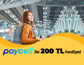 Paycell QR ile 200 TL Hediye Fırsatı!