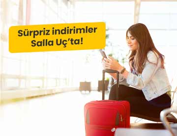 Salla Uç ile Sürpriz İndirimler!