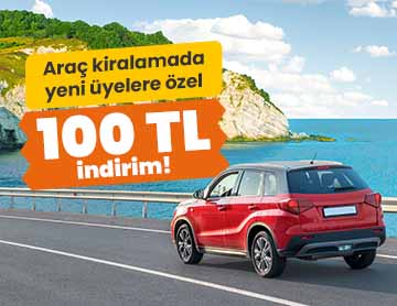 Üye Ol, Araç Kiralamada İndirim Kazan!