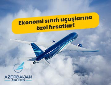 Azerbaijan Airlines ile 58 $'dan Başlayan Fiyatlar!
