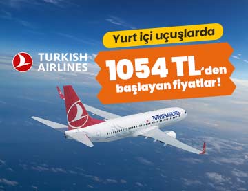 THY ile 1054 TL'den Başlayan Fiyatlar!