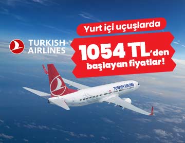 THY ile 1054 TL'den Başlayan Fiyatlar!