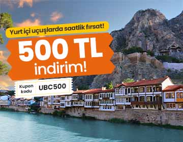 Yurt İçi Uçuşlarda 500 TL İndirim!