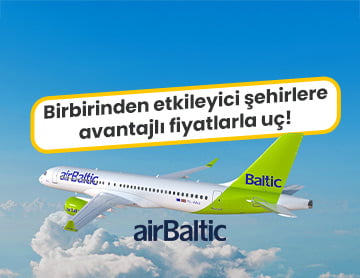 airBaltic Uçuşlarında Cazip Fiyatlar!