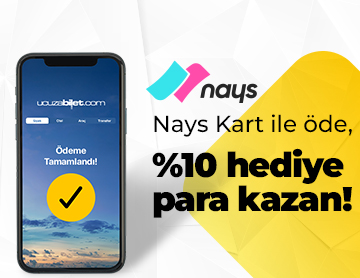 Nays Kart ile al, %10 Hediye Para Kazan! 
