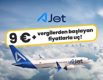 9 EUR + Vergilerden Başlayan Fiyatlar!