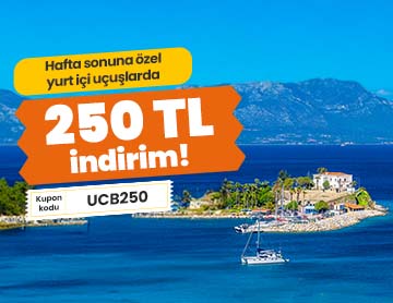 Yurt İçi Uçuşlarda 250 TL İndirim!