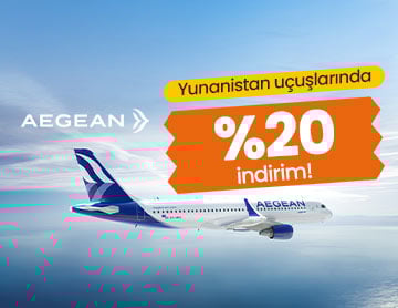 Yunanistan Uçuşlarında %20 İndirim!