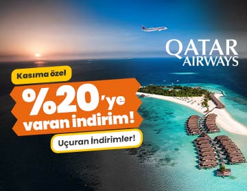 Qatar Airways ile %20'ye Varan İndirim!	