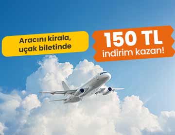 Aracını Kirala, İndirimli Uç!