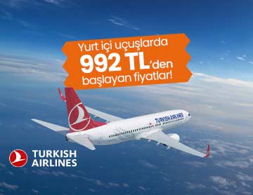 THY ile 992 TL'den Başlayan Fiyatlar!