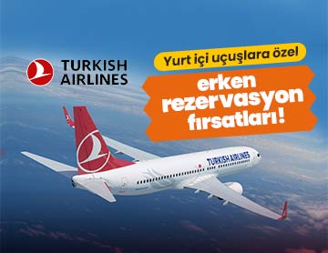 THY ile 1073 TL'den Başlayan Fiyatlar!