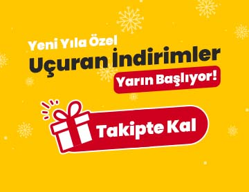 Yılbaşına Özel Uçuran İndirimler Başlıyor!
