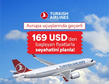 THY ile Avrupa Uçuşlarında 169 USD'den Başlayan Fiyatlar!