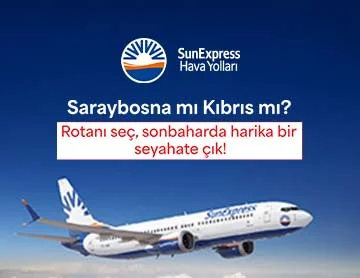 SunExpress Biletini Al, Saraybosna veya Kıbrıs’ta Sonbaharı Değerlendir!