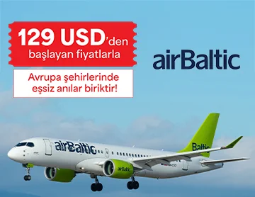 airBaltic ile 129 USD'den Başlayan Fiyatlar… Şimdi Uçuşunu Planla!