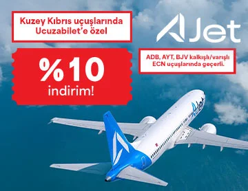 Kuzey Kıbrıs Uçuşlarında Ucuzabilet’e Özel %10 İndirim!