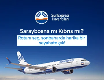 SunExpress Biletini Al, Saraybosna veya Kıbrıs’ta Sonbaharı Değerlendir!