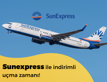 Sunexpress İle İndirimli Uçma Zamanı!