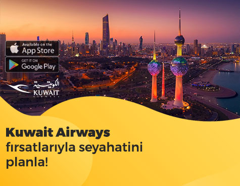Kuwait Airways ile İndirimler!